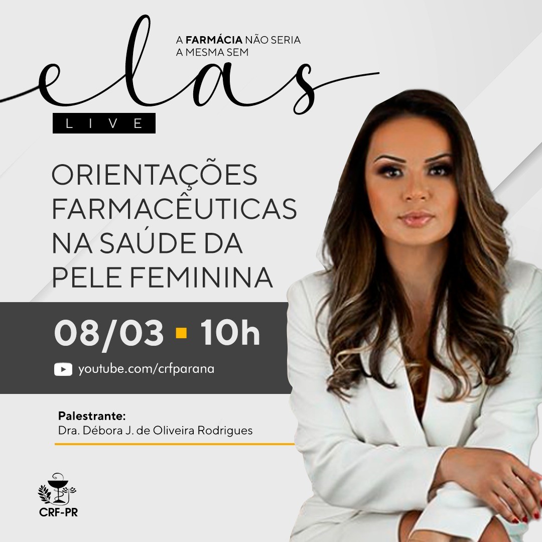 Live: Orientações Farmacêuticas na saúde da pele Feminina