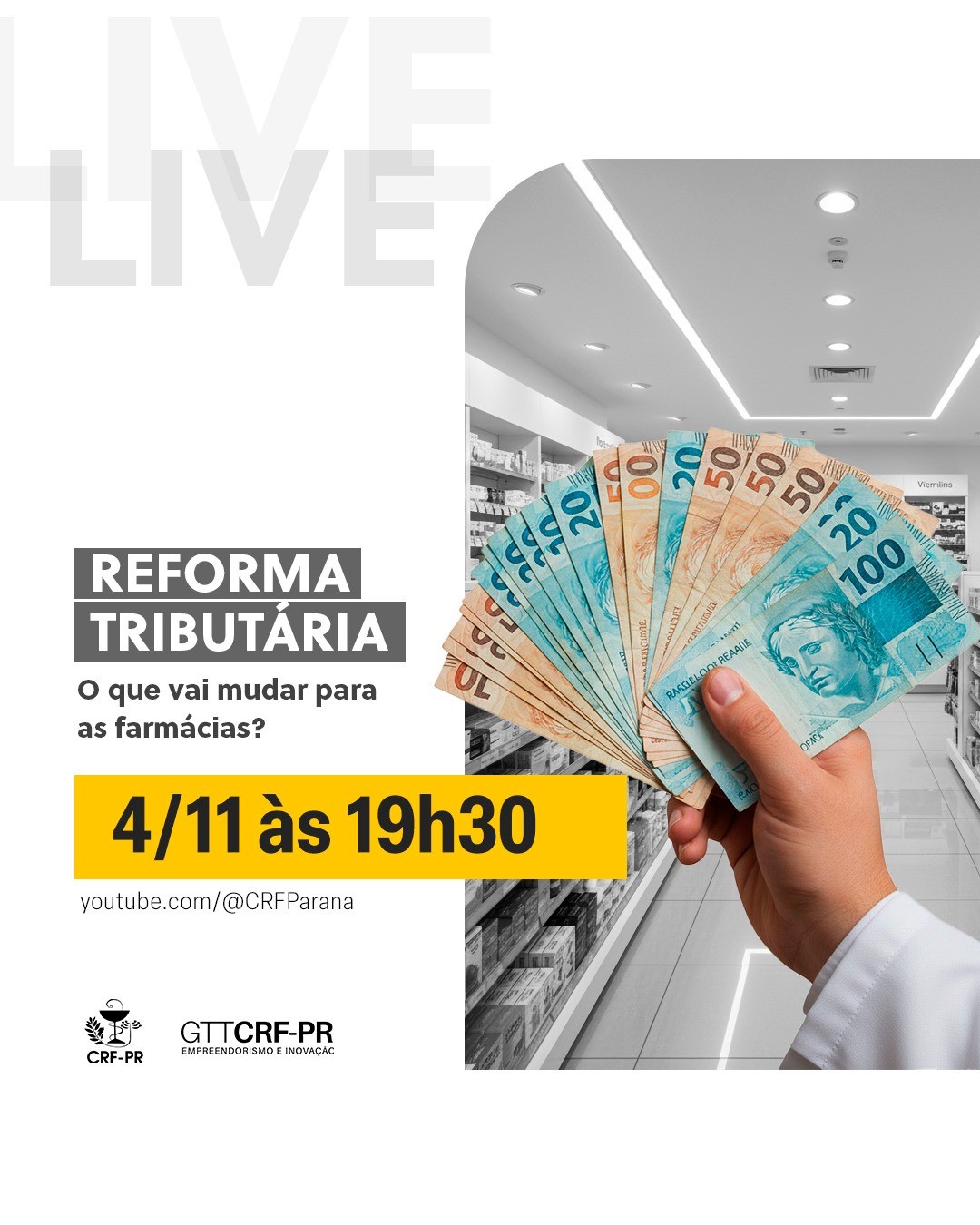 [LIVE] Reforma Tributária: O que vai mudar para as farmácias?